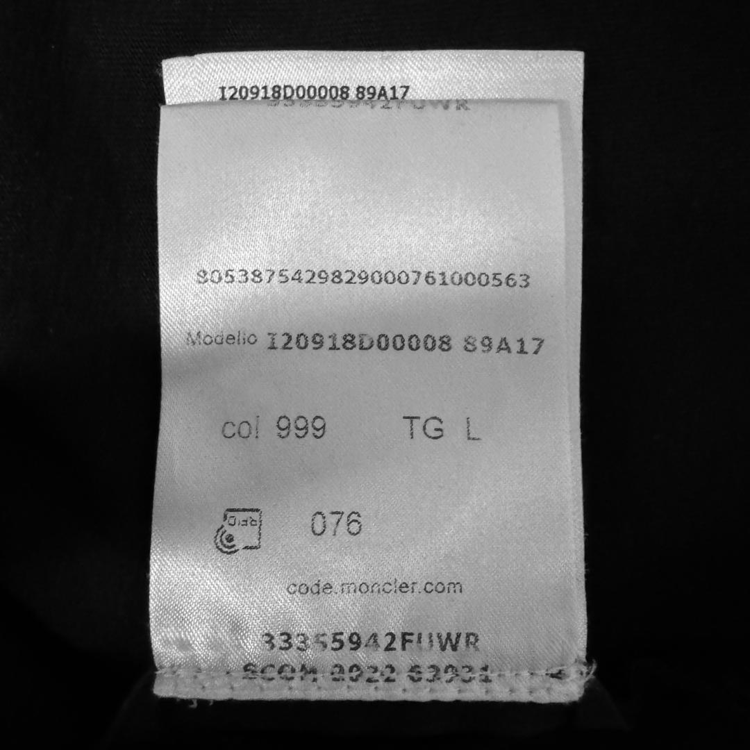 【美品☆高級モデル☆ラバーロゴ☆アームデザイン】モンクレール ロンT 長袖