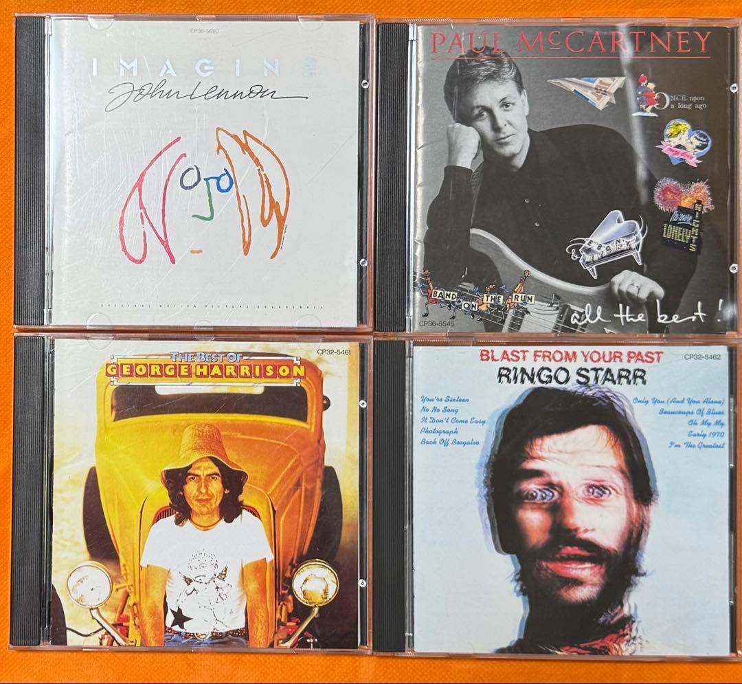 ビートルズアンソロジーセット　ベスト盤4CDセット　リンゴロートグラビア