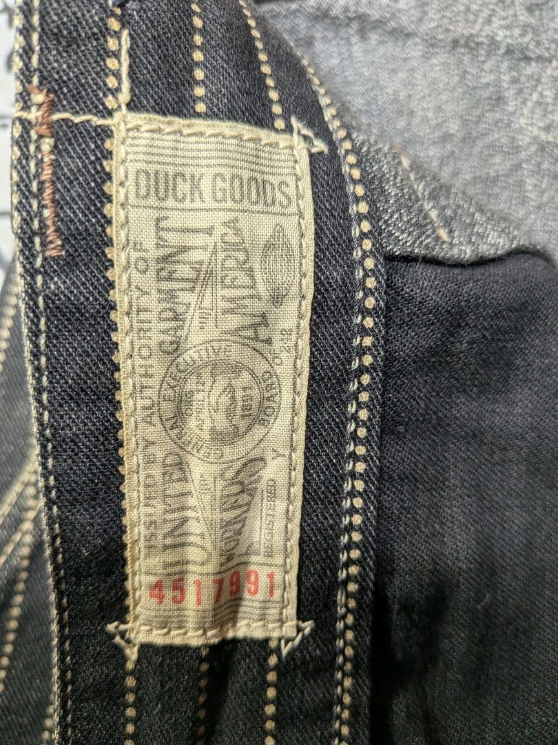 S フリーホイーラーズ ブラック ウォバッシュ パンツ