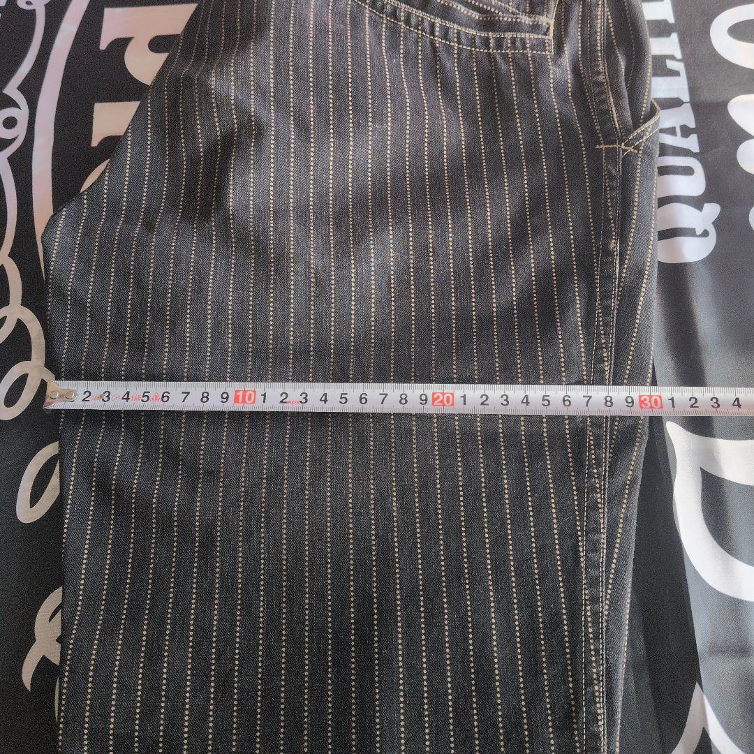 S フリーホイーラーズ ブラック ウォバッシュ パンツ