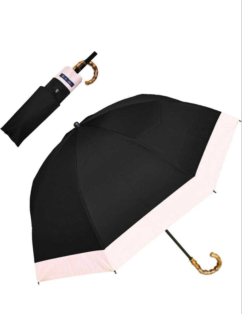 芦屋ロサブラン　折りたたみ日傘 50cm 晴雨兼用