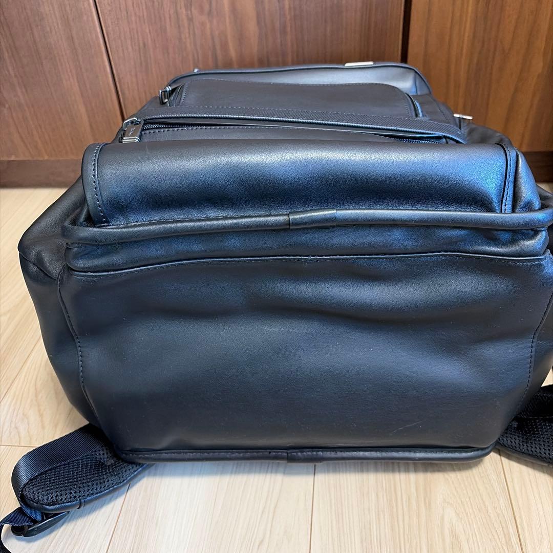 tumi alpha レザーバックパック