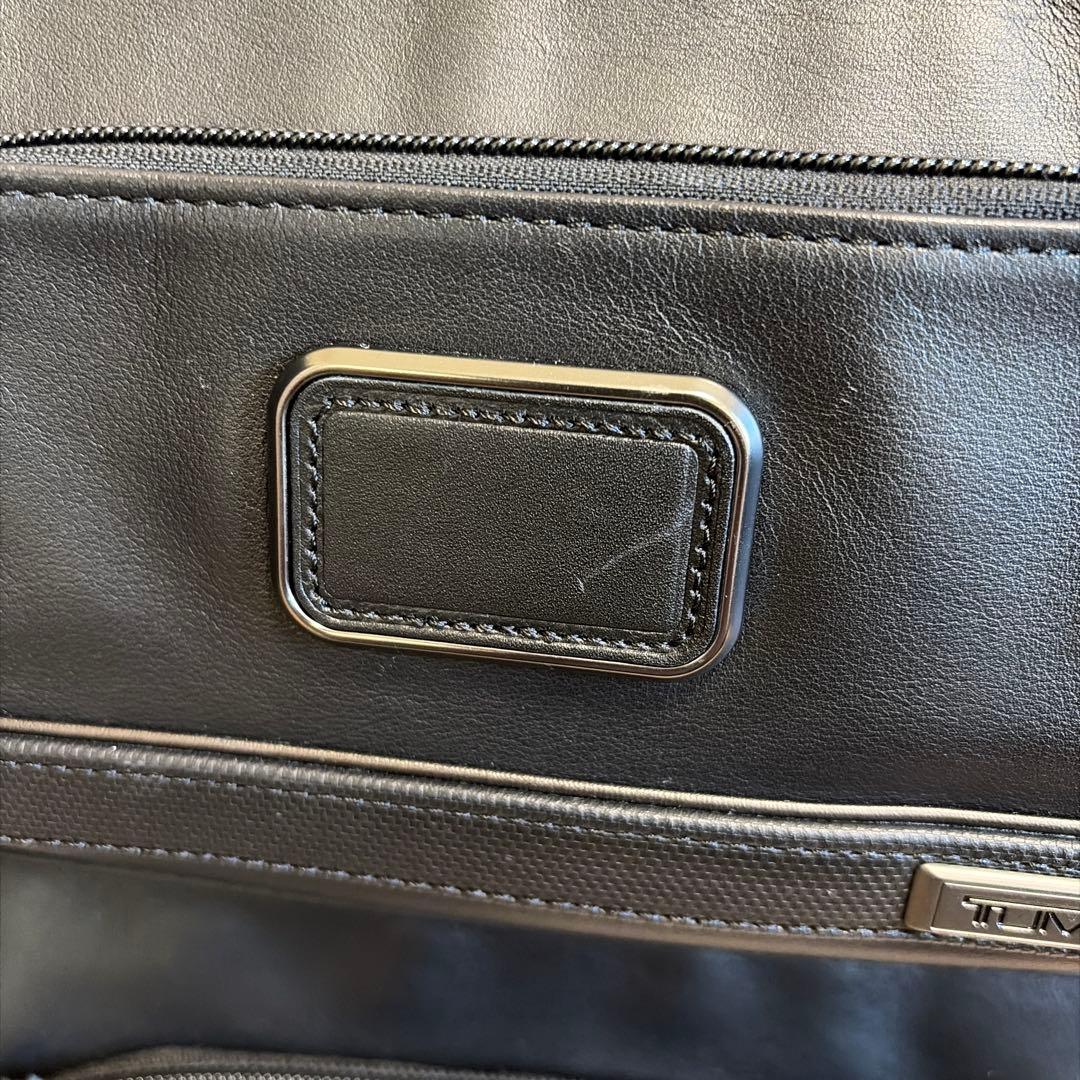 tumi alpha レザーバックパック