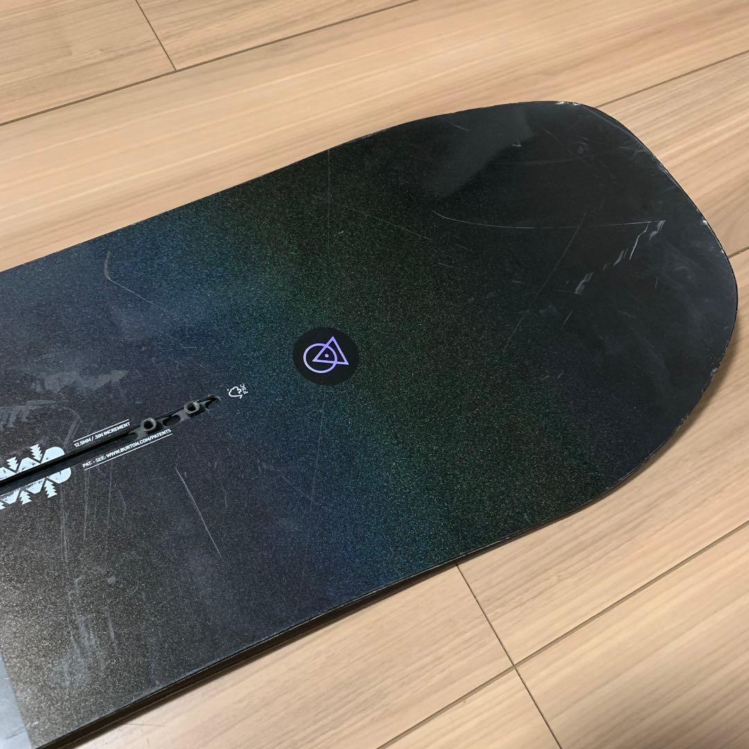 【@6】18-19 BURTON Custom X 154cm キャンバー