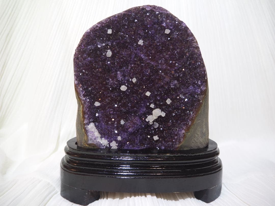 アメジストドーム ＊カルサイト共生