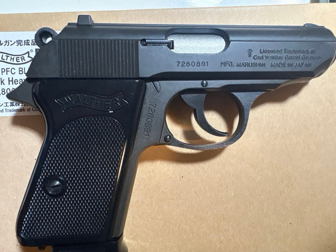 g*様 Walther PPK 発火式モデルガン マルシン