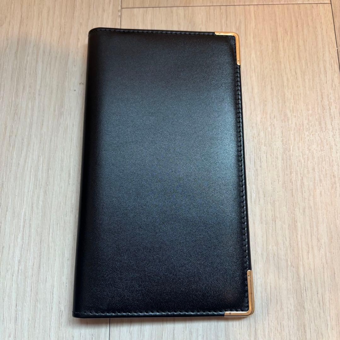 【希少】ETTINGER エッティンガー 長財布 ブラック ゴールド金具