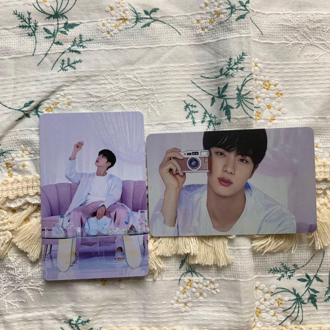 ラキドロ BTS ジン JIN BE 未公開 トレカ 2枚