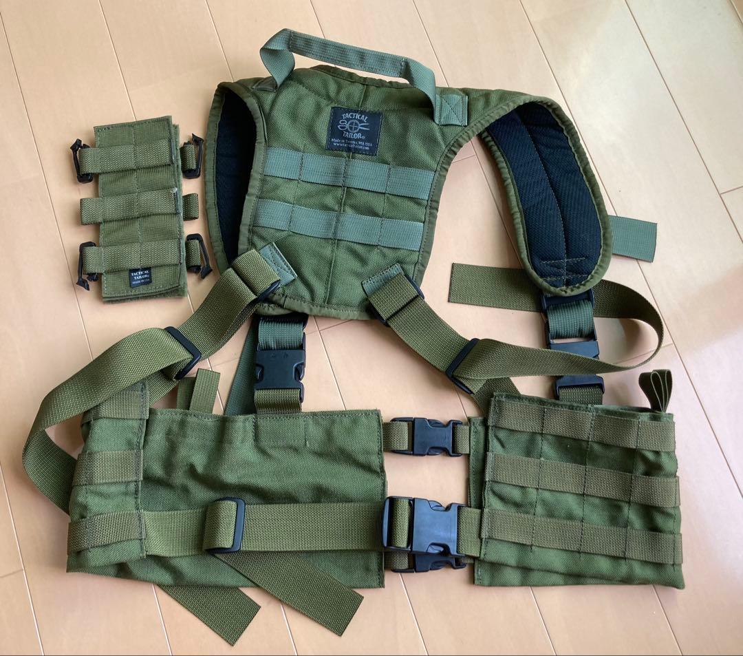 タクティカルテイラー Modular Assault Vest OD セット