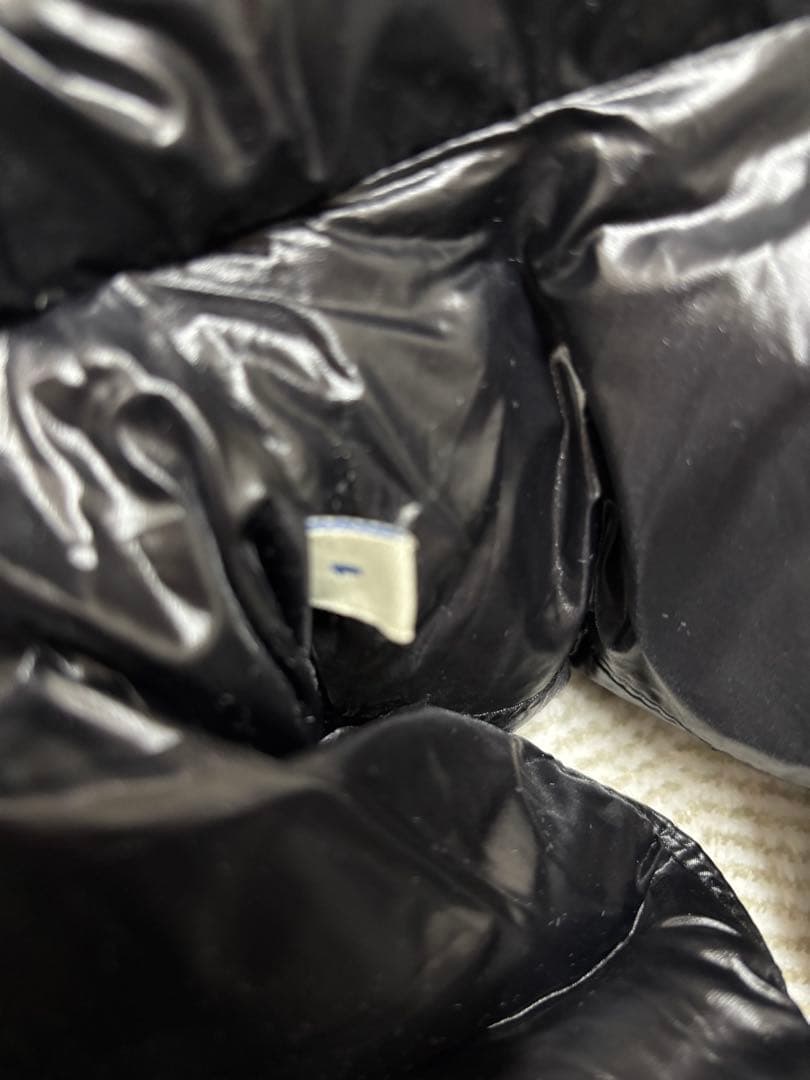 ☆お値下げ☆モンクレール ファーダウンベスト 黒サイズ1 MONCLER