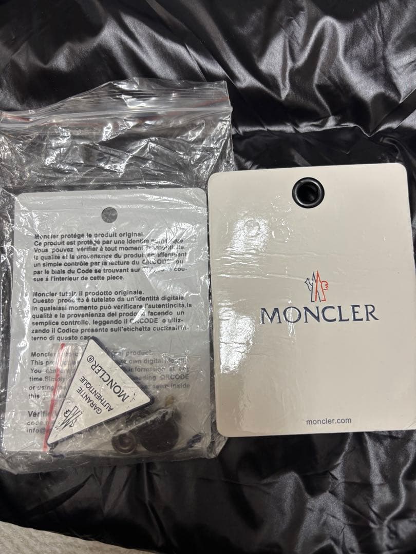 ☆お値下げ☆モンクレール ファーダウンベスト 黒サイズ1 MONCLER