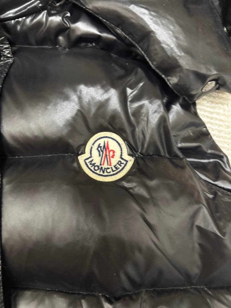 ☆お値下げ☆モンクレール ファーダウンベスト 黒サイズ1 MONCLER