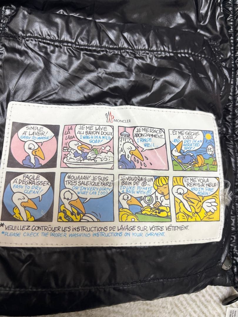 ☆お値下げ☆モンクレール ファーダウンベスト 黒サイズ1 MONCLER