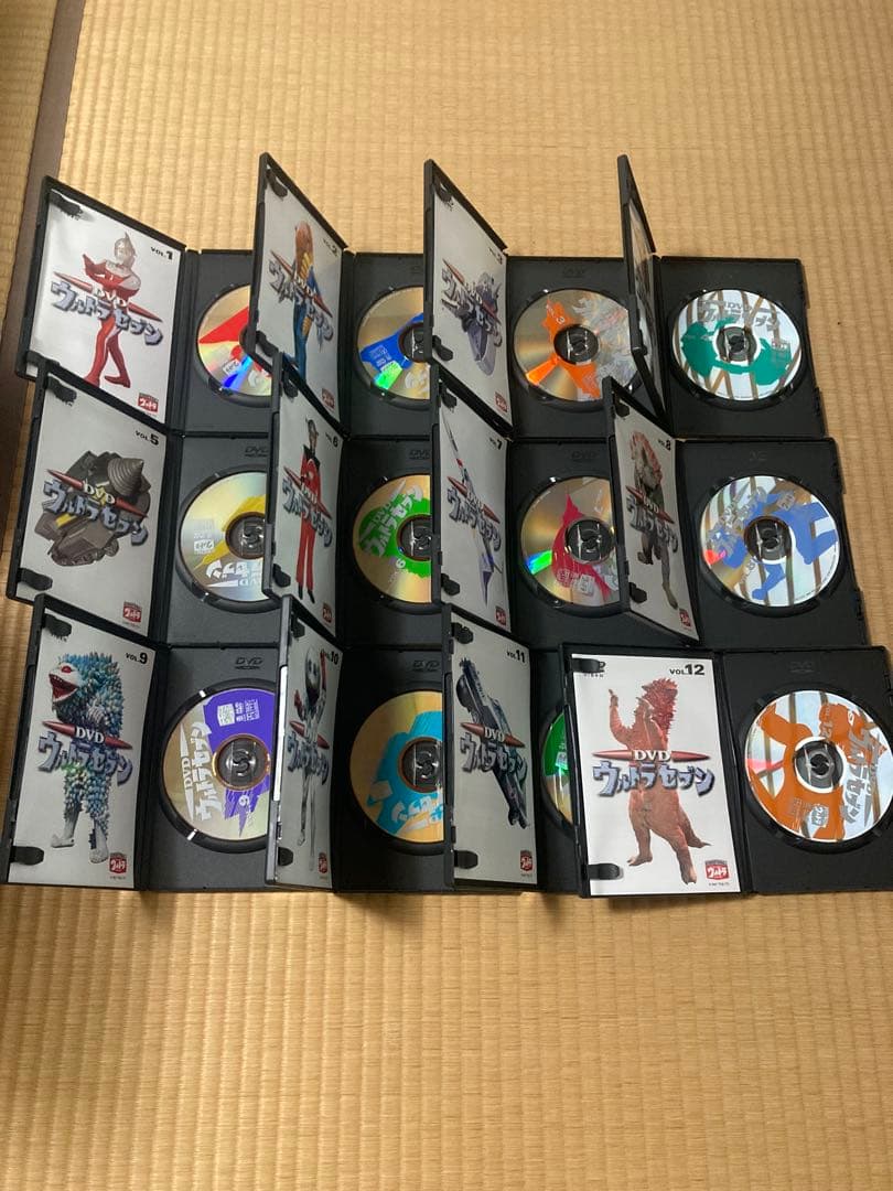 ウルトラセブン DVD 全12巻