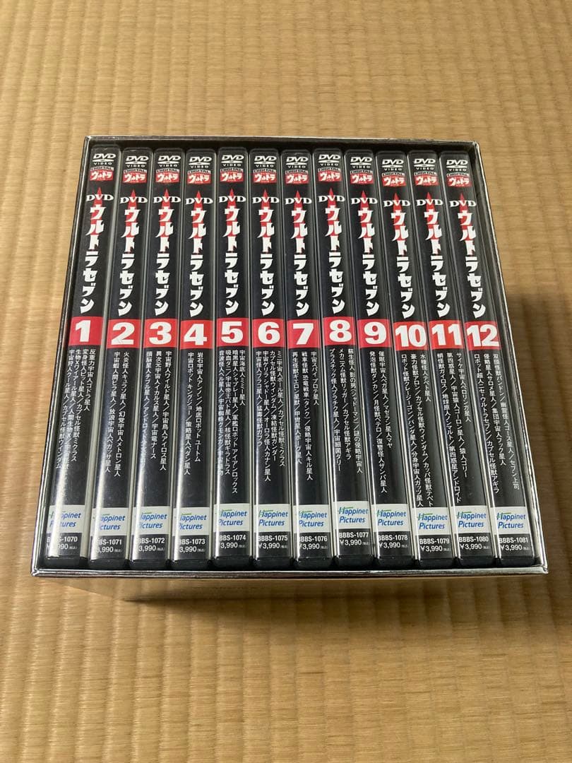 ウルトラセブン DVD 全12巻