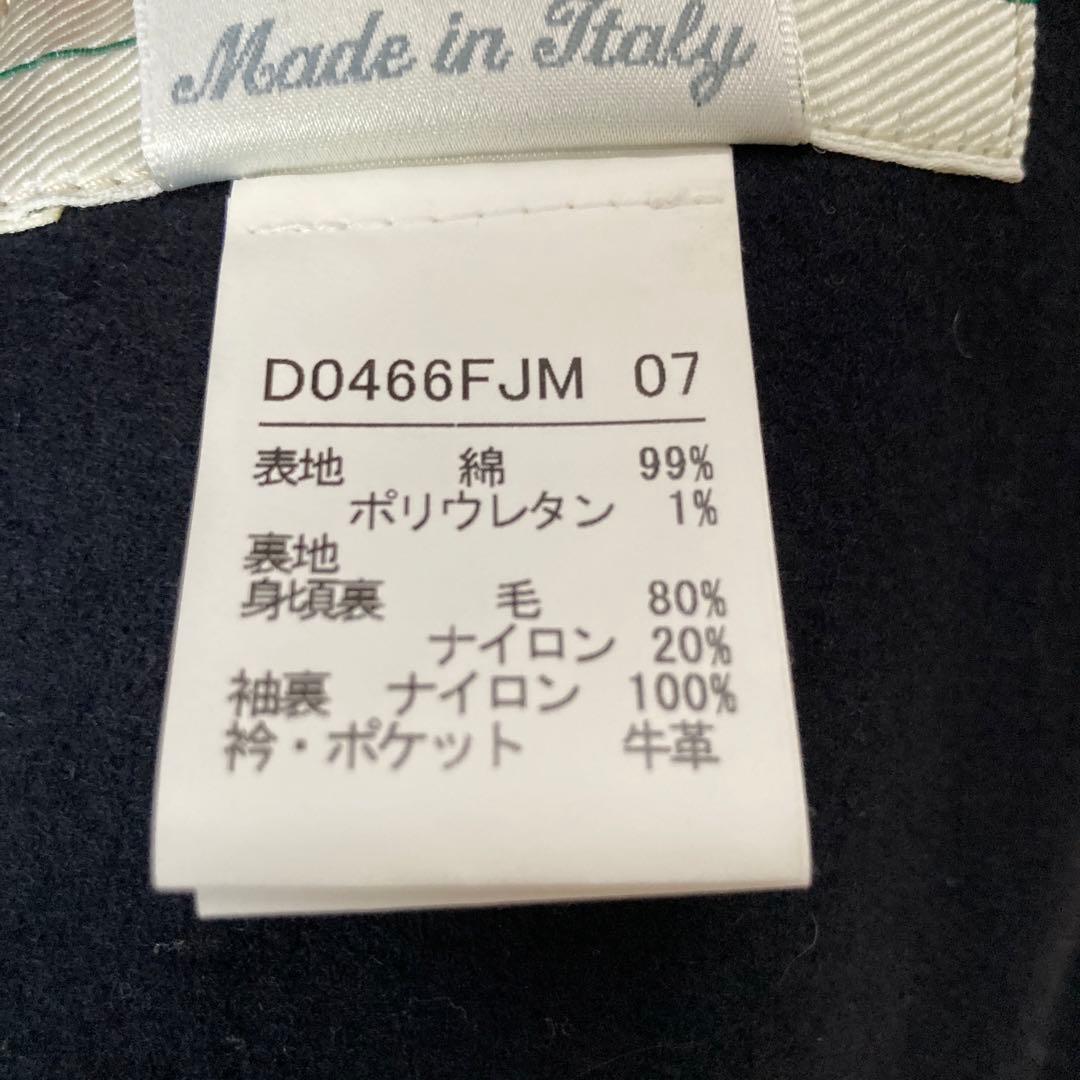 ルイジボレッリLUIGI BORRELLI レザー切替Gジャン Sサイズ