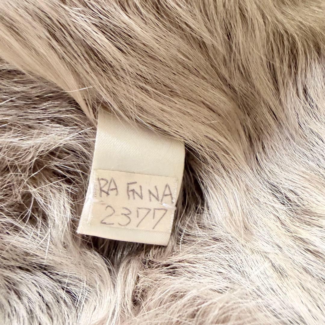 希少 オンワード ラムウールライナー トレンチコート M くるみボタン ファー