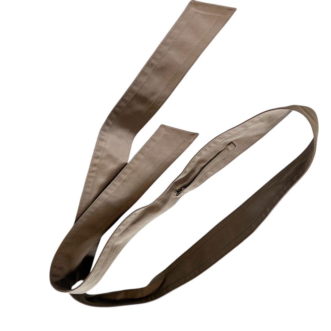 希少 オンワード ラムウールライナー トレンチコート M くるみボタン ファー