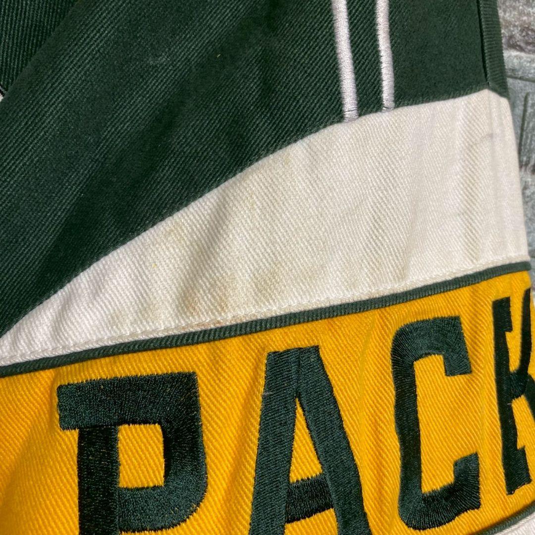 【NFL/希少】PACKERS ビッグシルエット ジャケット アウター 3XL