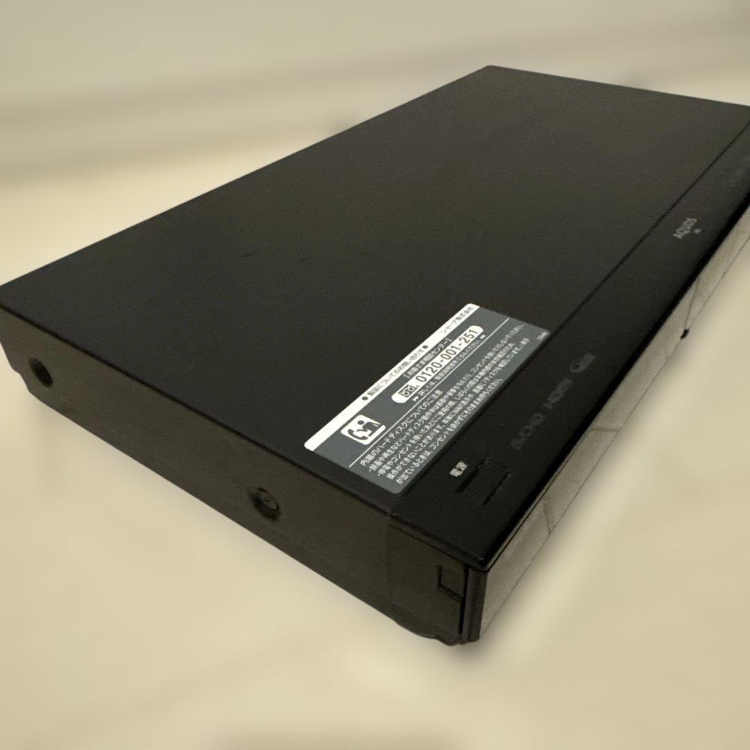 SHARP AQUOS BD-W1200 1TB ブルーレイレコーダ　動作確認済