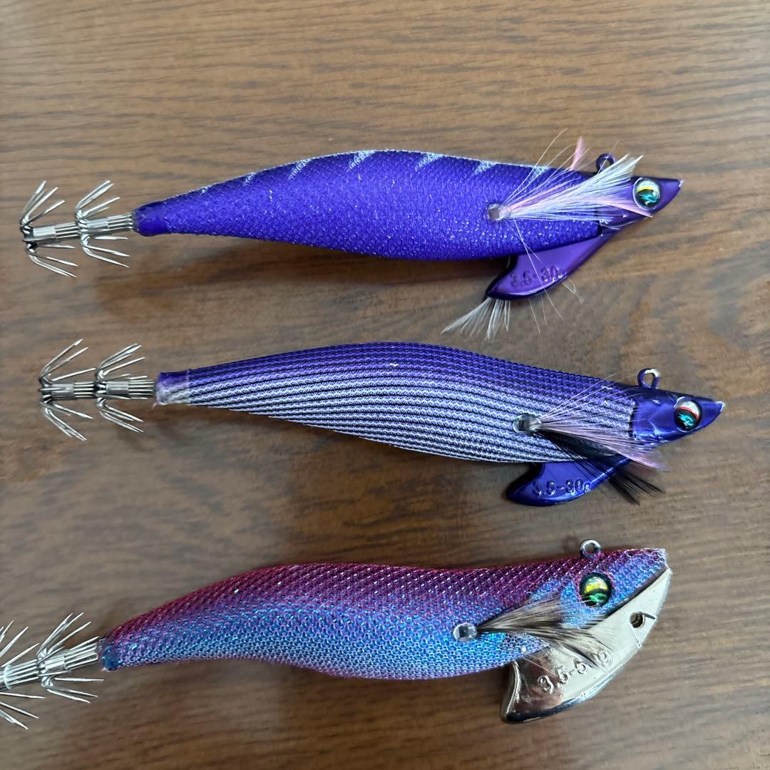 ティップラン用エギ　エメラルダスボート2とボート1