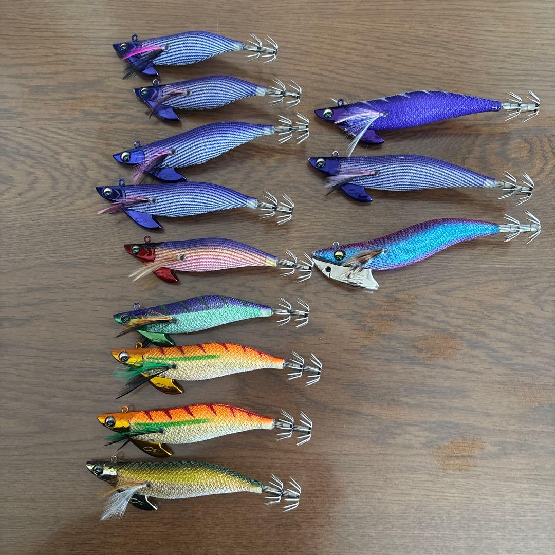 ティップラン用エギ　エメラルダスボート2とボート1