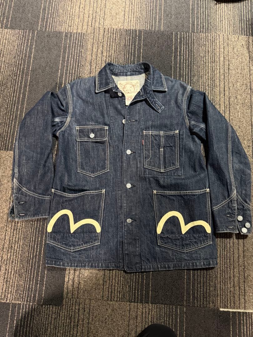evisu カバーオール　ジャケット　サイズ38 美品