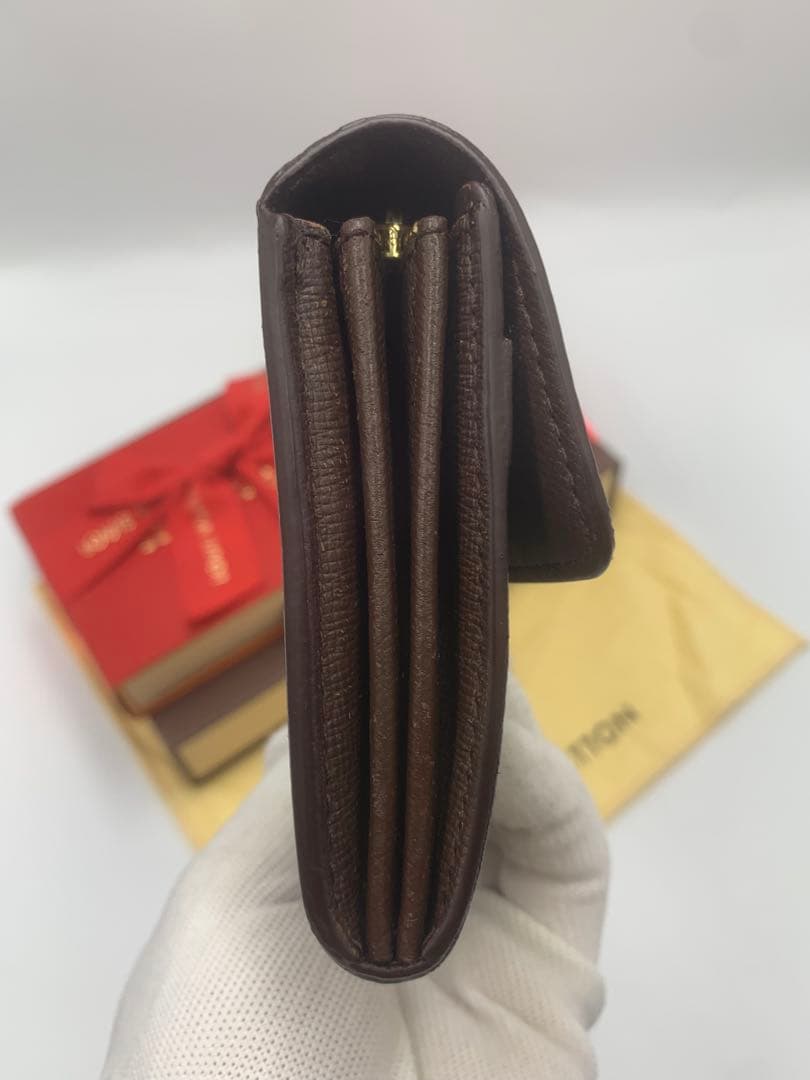 ルイヴィトン ダミエ 長財布 ポルトフォイユサラ 人気モデル 男女兼用