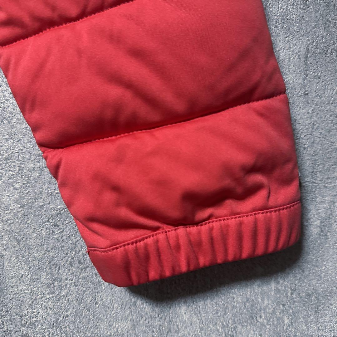 DESCENTE GOLF デサントゴルフ 中綿 ジャケット ロゴ レッド系 O