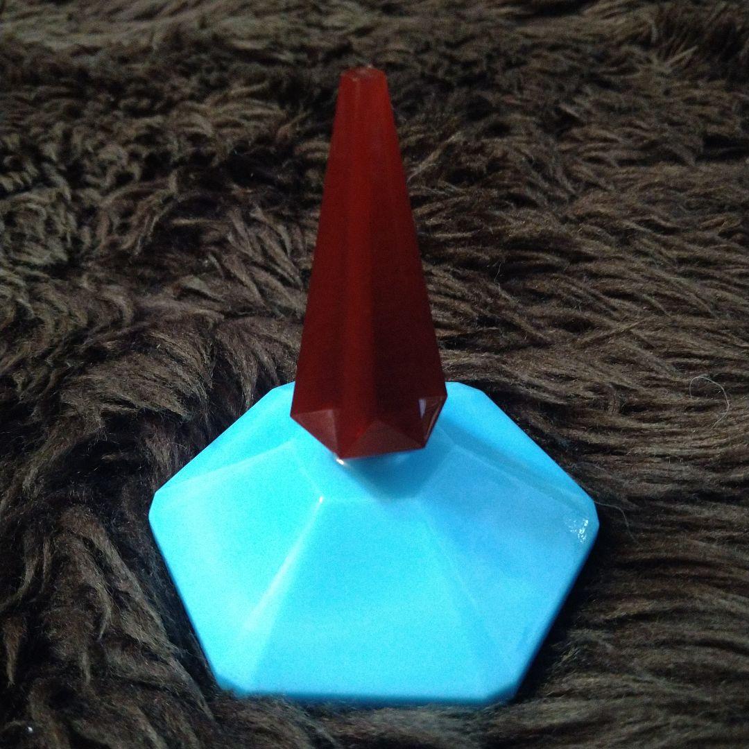 Cacharel Lou Lou 香水 青と赤の六角形デザイン Vintage瓶