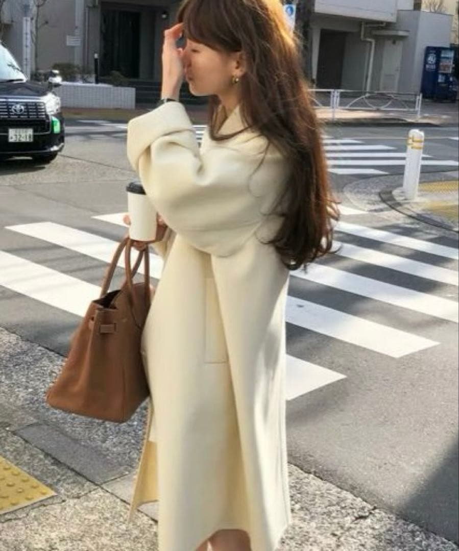 ounce コート ロングコート 韓国 レディース