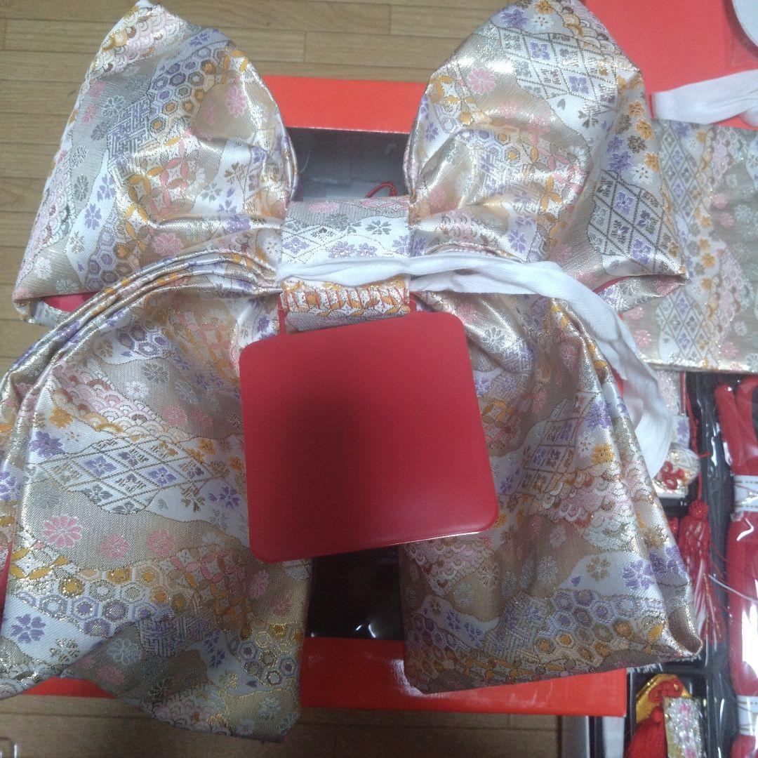 未使用★七歳★帯＆はこせこ草履バッグ