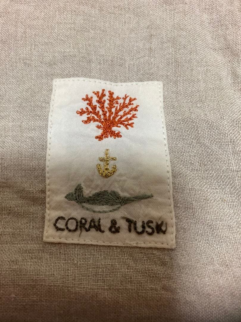コーラルアンドタスク クッションカバー