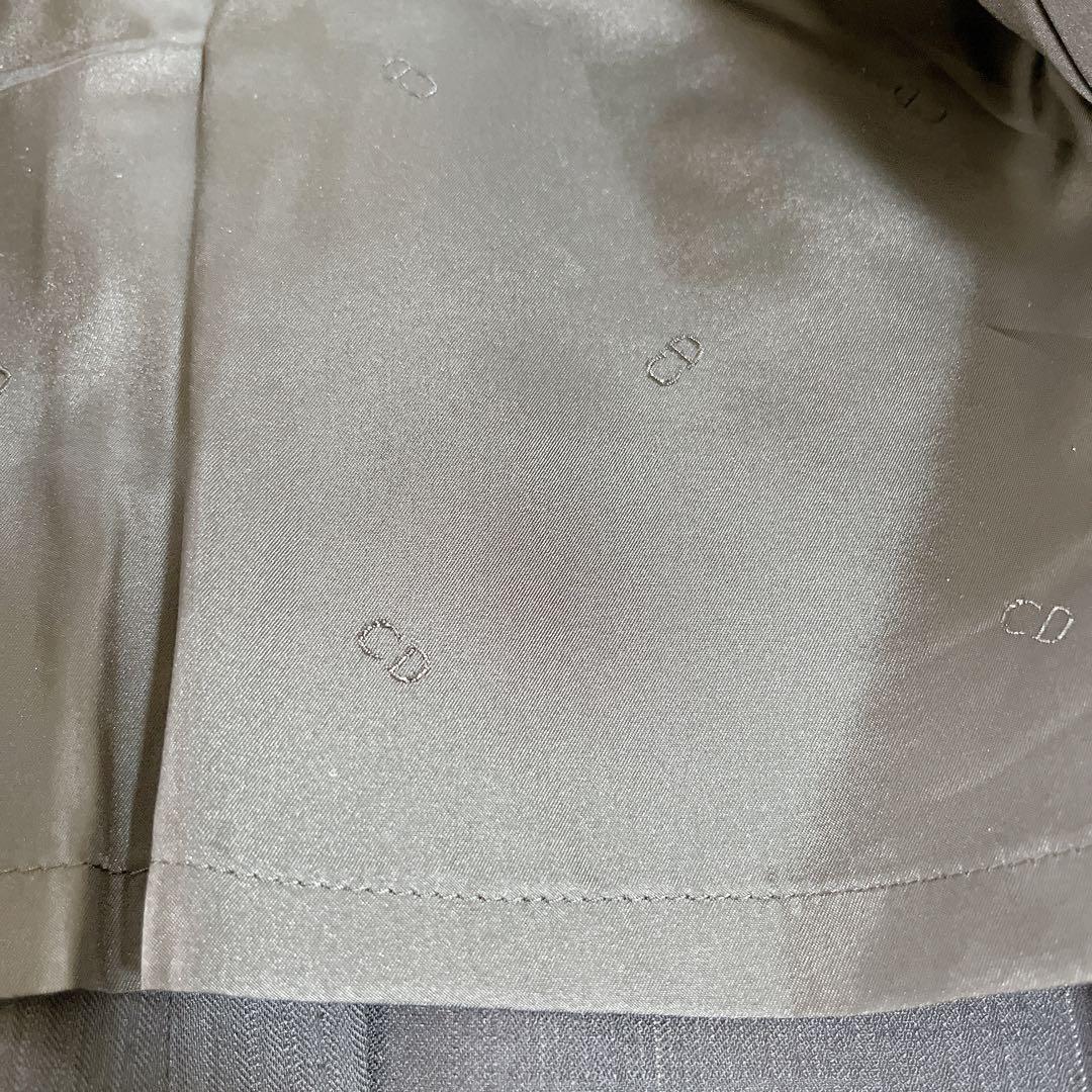 極美品☆Christian Dior☆ダブルジャケットセットアップスーツチェック