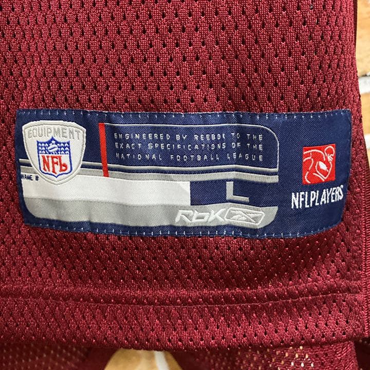 リーボック製　NFL ワシントン・レッドスキンズ　ユニフォーム [セール！]