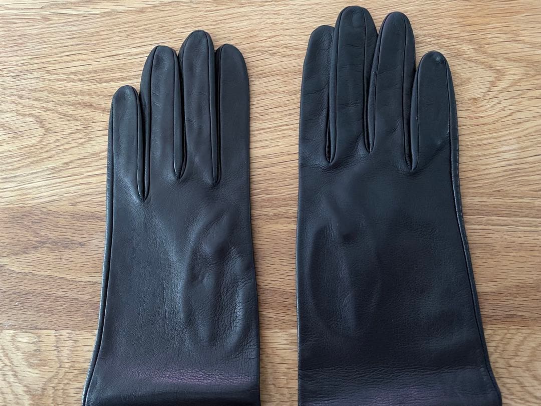 新品未使用　Madova マドヴァ レザーロンググローブ 手袋 イタリア製