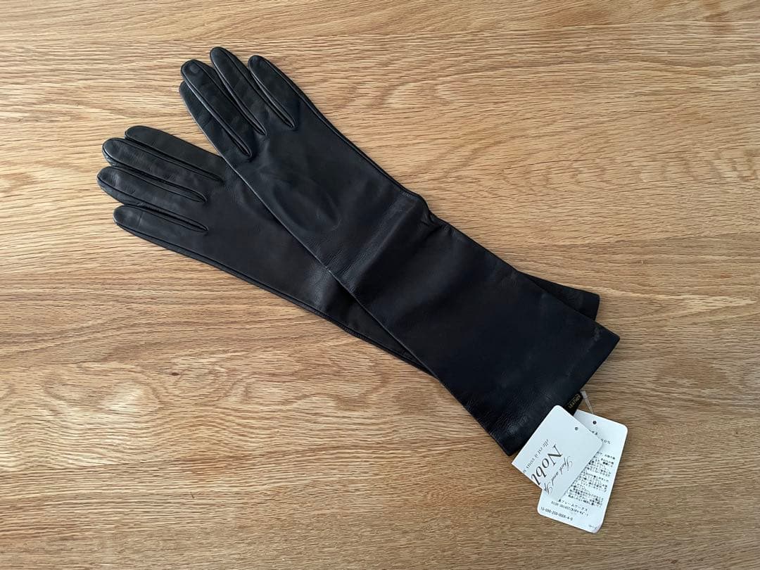 新品未使用　Madova マドヴァ レザーロンググローブ 手袋 イタリア製