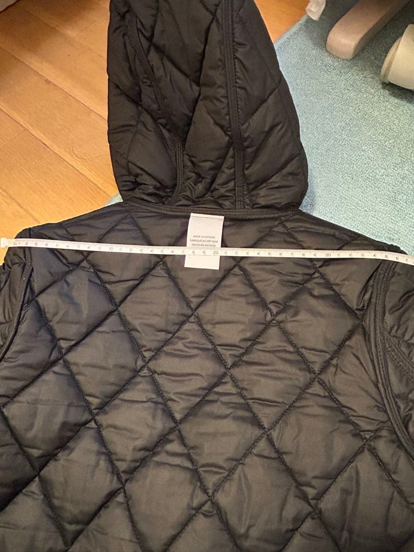 yu-popokiラルフローレン　キルティングリバーシブルロングジャケット