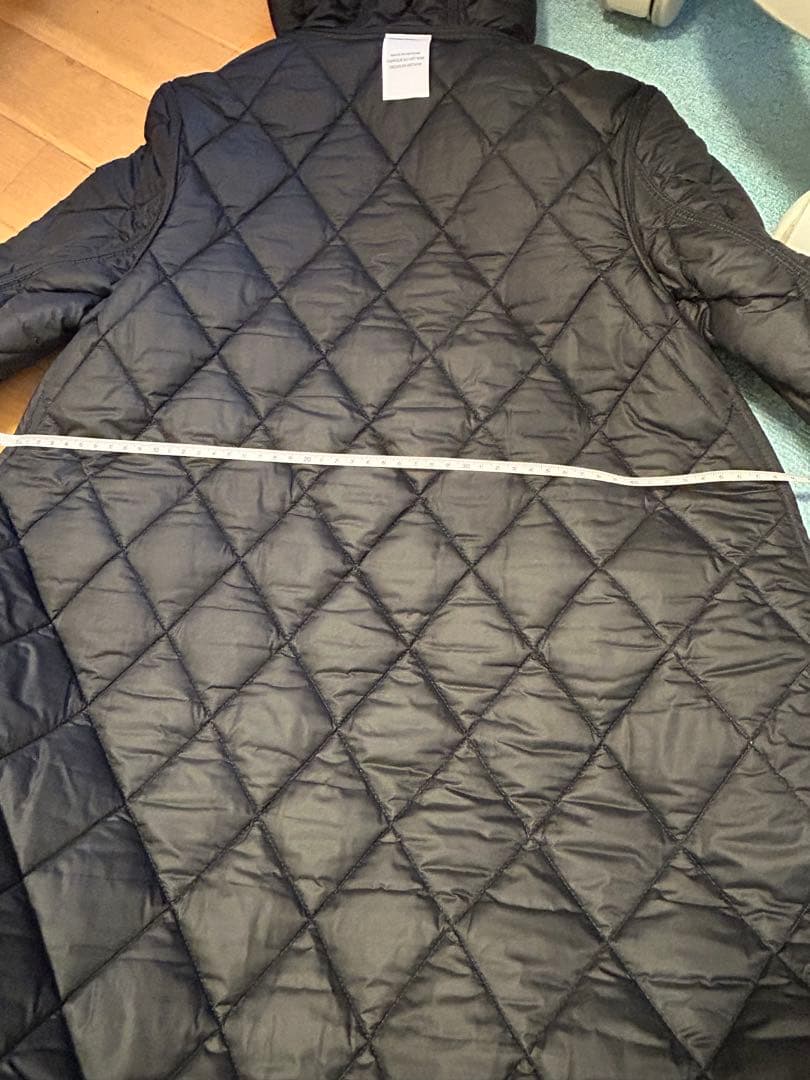 yu-popokiラルフローレン　キルティングリバーシブルロングジャケット