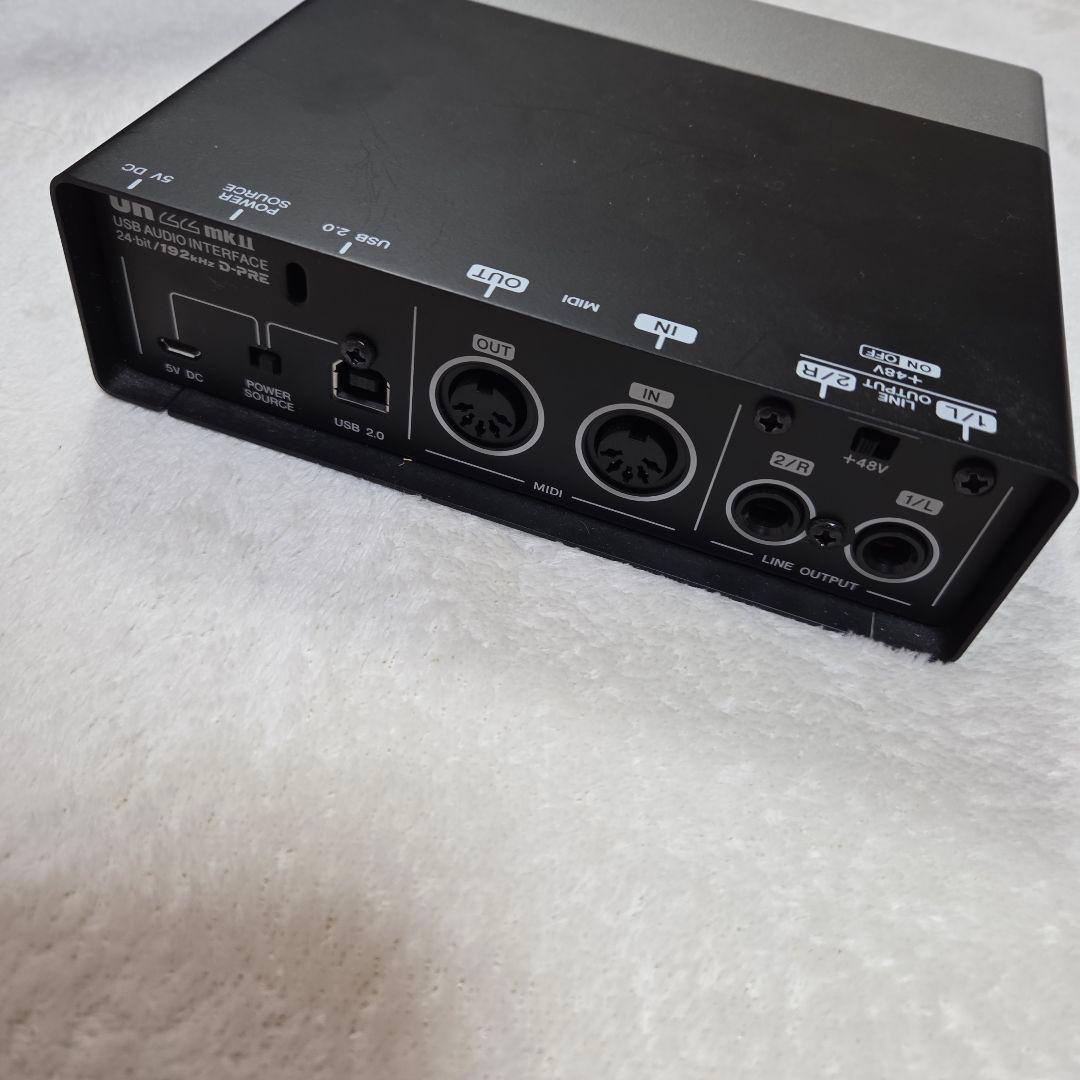 steinberg UR22 mkⅡ オーディオインターフェース USBケーブル