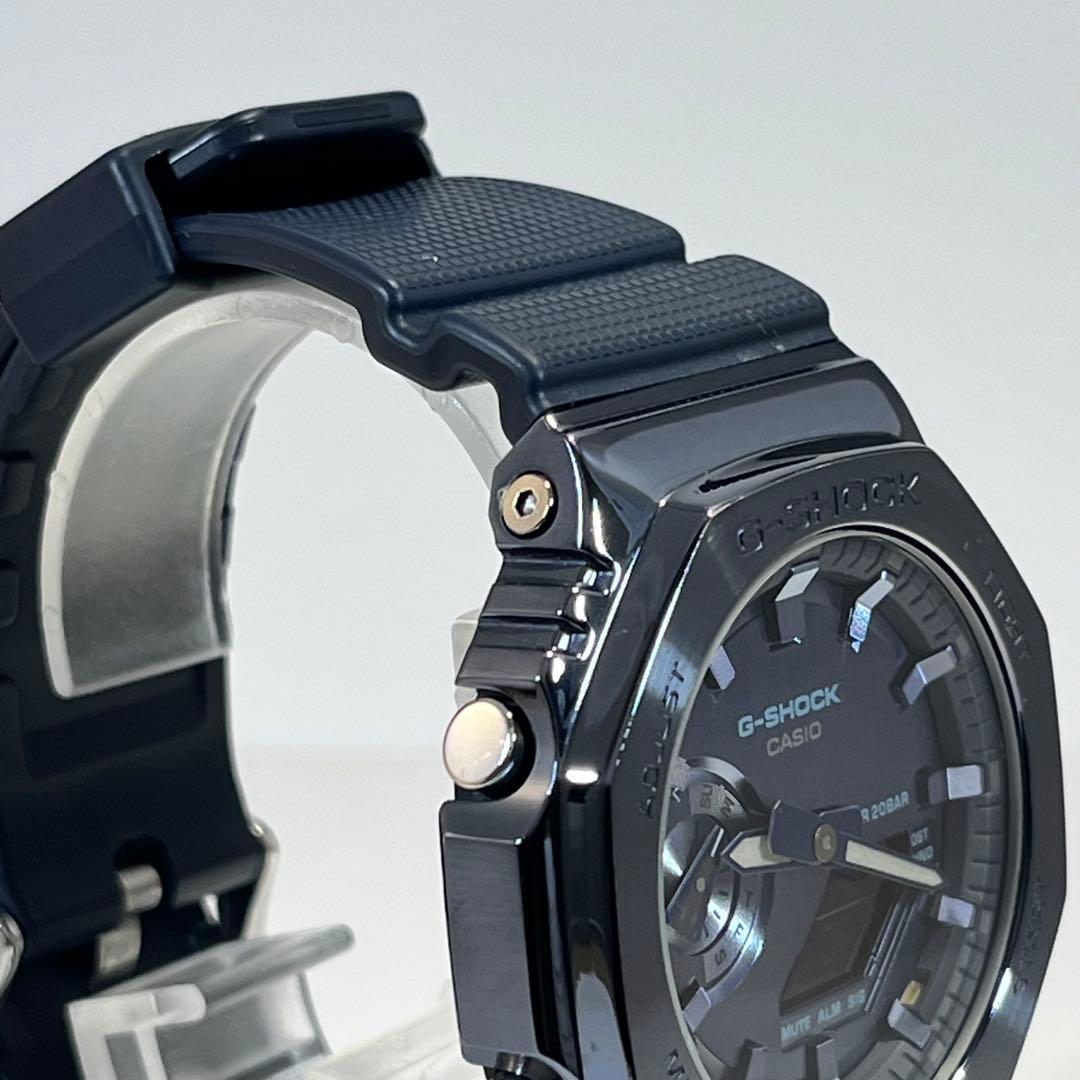 G-SHOCK GM-2100N ネイビー メンズ腕時計 カシオーク 電池新品