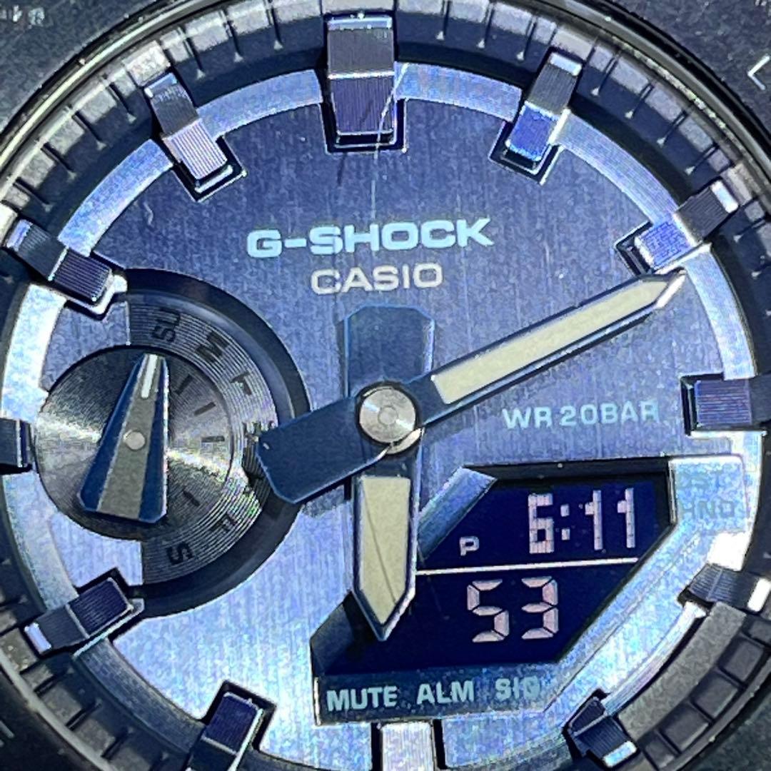 G-SHOCK GM-2100N ネイビー メンズ腕時計 カシオーク 電池新品