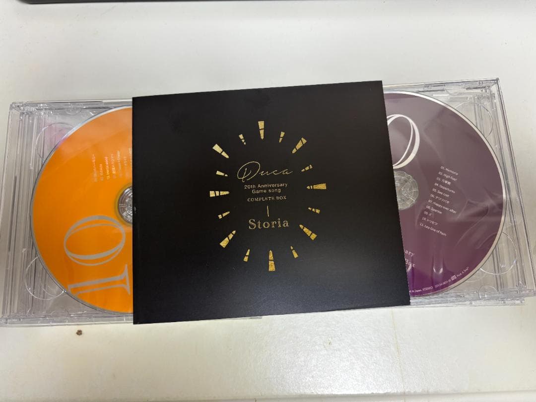 Duca 20th アニバーサリーゲームソングコンプリートボックス storia