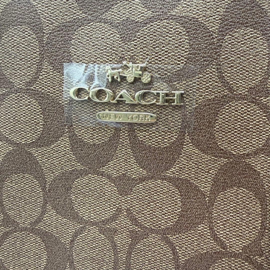 【新品未使用✨】COACH tote bag y2k A4 signature