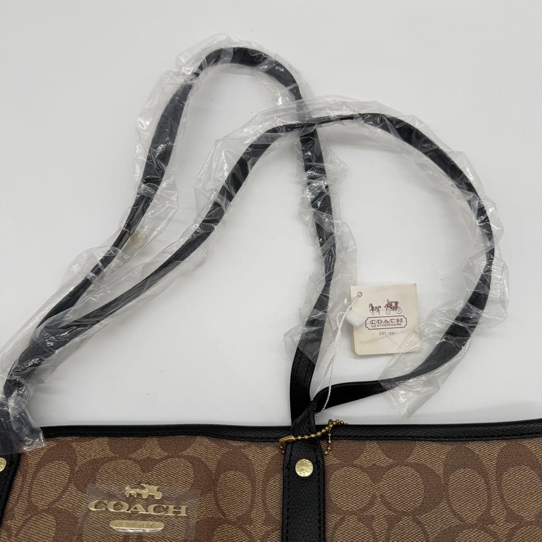 【新品未使用✨】COACH tote bag y2k A4 signature