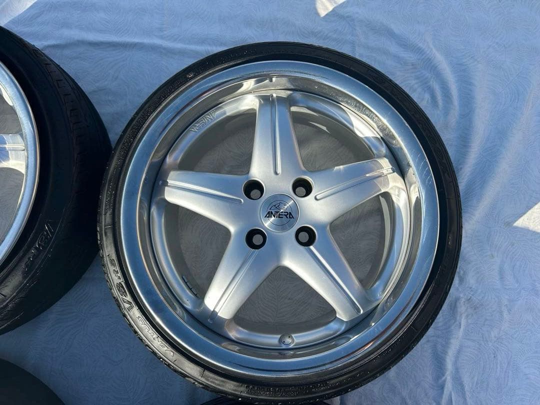 ANTERA タイヤホイールセット 7.5J 16インチ ET35 PCD100