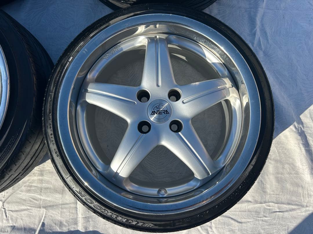 ANTERA タイヤホイールセット 7.5J 16インチ ET35 PCD100