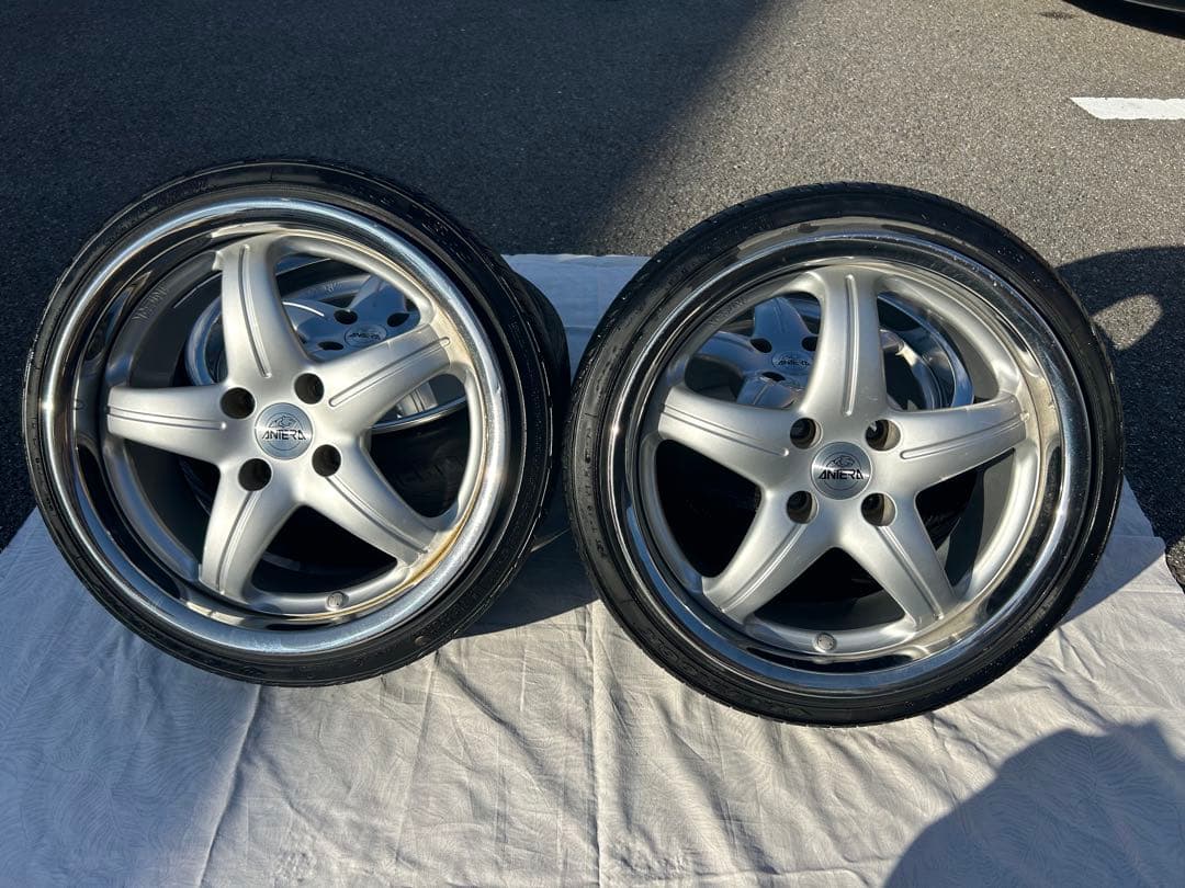ANTERA タイヤホイールセット 7.5J 16インチ ET35 PCD100