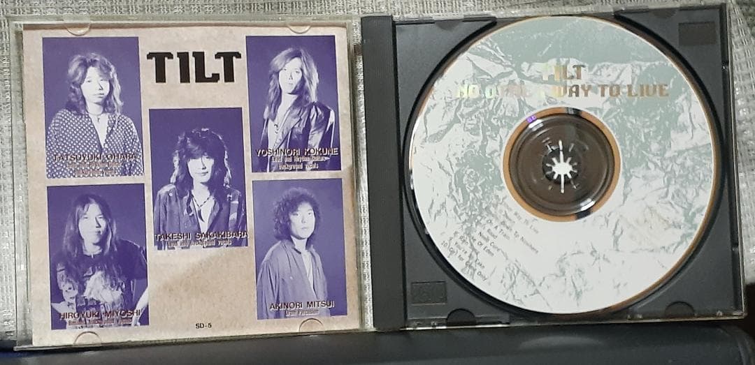TILT / NO OTHER WAY TO LIVE CD ティルト 廃盤