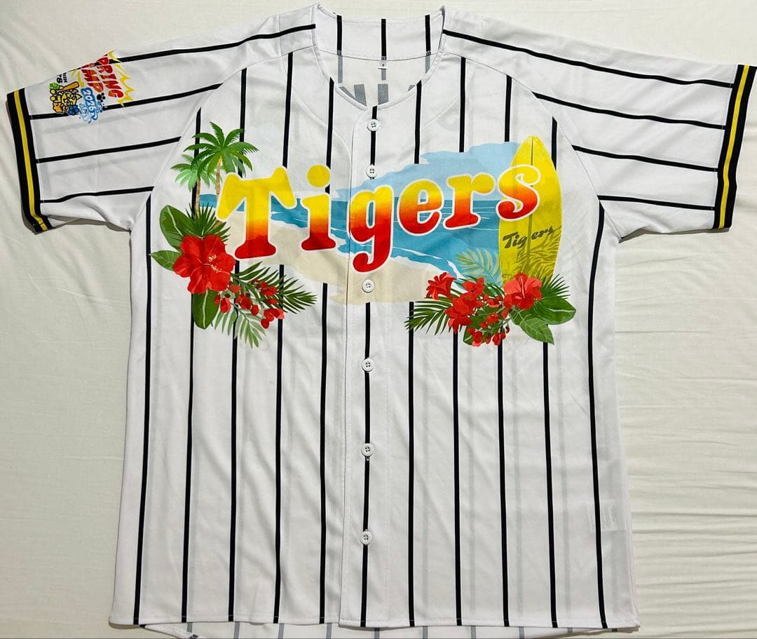 才木浩人　阪神タイガース　沖縄キャンプ限定ユニフォーム　直筆サイン　春季キャンプ